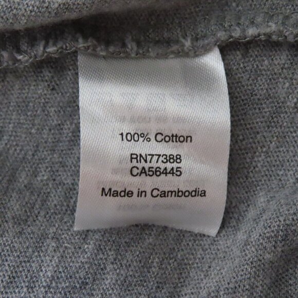 J Crew Mercantile Feather Weather Friends XS Grey Short Sleeve Tee Shirt Top - Picture 6 of 8